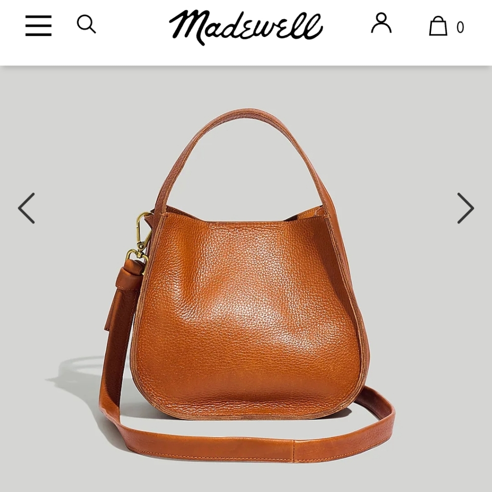 Madewell Sydney crossbody leather bag